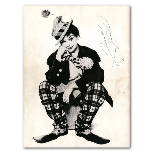 Judy garland signed programme - garland,