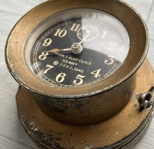 US Navy mark 1 boat clock 1940