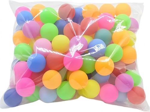 Ping pong balls colored - ping,