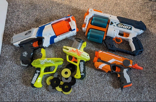 Nerf gun disc shooter - nerf,