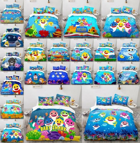 Baby shark quilt duvet - duvet, cover