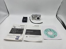 Panasonic Lumix DMC-TZ3 Compact Digital Camera with Charger and Manual