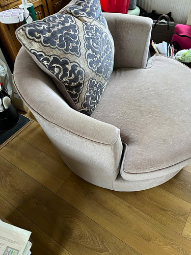 Beige upholstered cuddle - beige, me