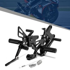 BLACK Rear Set Adjustable