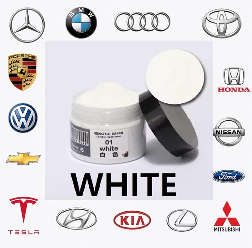 Leather vinyl white paint - leather, dye