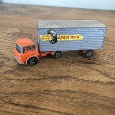 MATCHBOX LESNEY Major Pack M2b Bedford Articulated Truck Davies Tyres #115