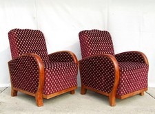 Pair of Art Deco Armchairs