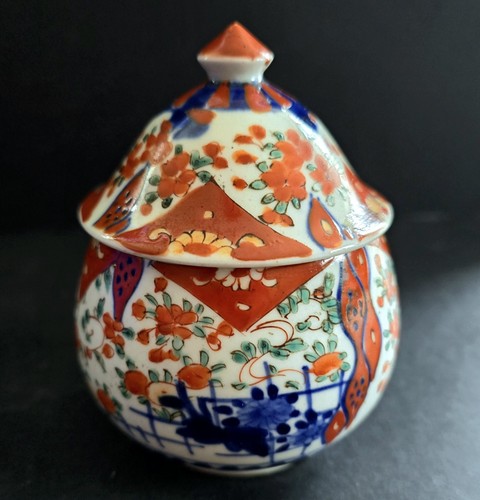 Antique japanese lidddd pot - lidddd,