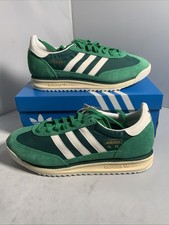 Adidas SL 72 RS - Green/Core White/Collegiate Green (JH8643) Size Uk 9 New Boxed