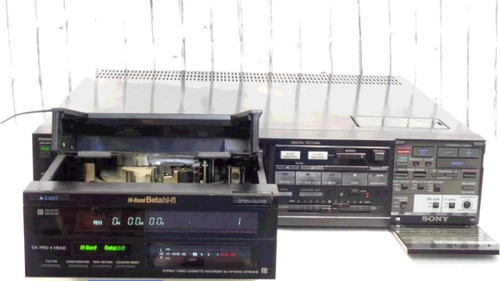 Sony hf1000d betamax vcr - sony,