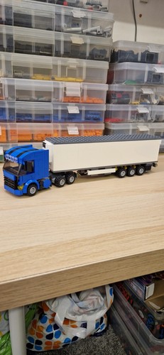 Lego city custom wheel truck - city,