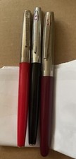 3x Vintage fountain pens