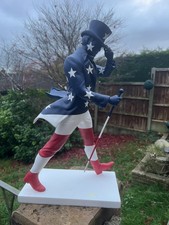 Johnnie Walker The Striding Man Figure American Personification Uncle Sam