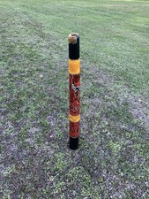 34" Authentic Aboriginally, DIDGERIDOO Kangaroo Hand Painted Artwork