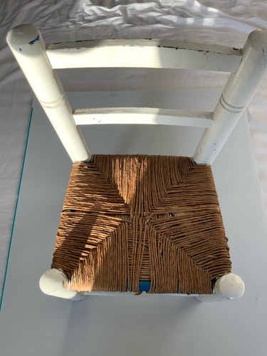 Vintage rush chair - vintage,