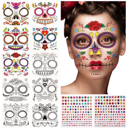 Halloween eye stickers tattoo - stickers,