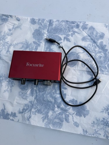 Focusrite scarlett solo 3rd - solo,