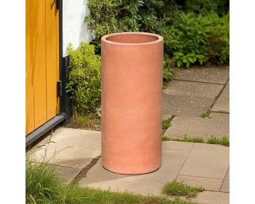 Tall itallian terracotta tube - itallian,