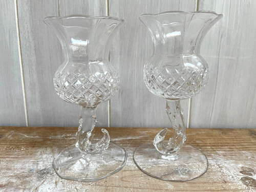 Pair edinburgh crystal - pair,