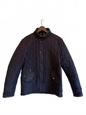 Vintage Barbour Navy Quilted