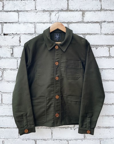 French chore jacket moleskin - chore,