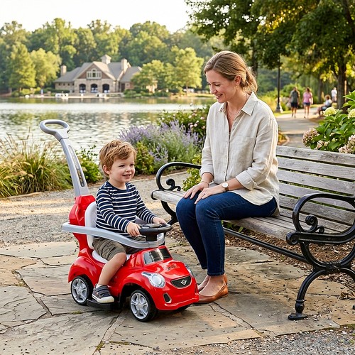 Kids ride car toy - toy, 4-wheels