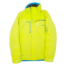 SALOMON Mens Jacket Yellow L