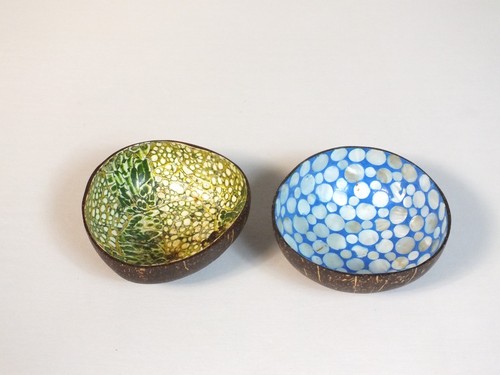Pair handmade coconut shell - handmade,