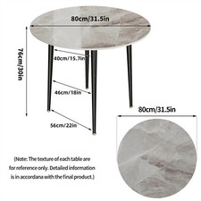 32" Round Sintered Stone