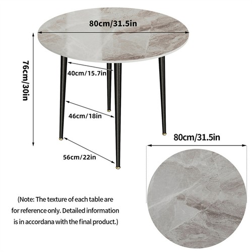 Round sintered stone - 32",