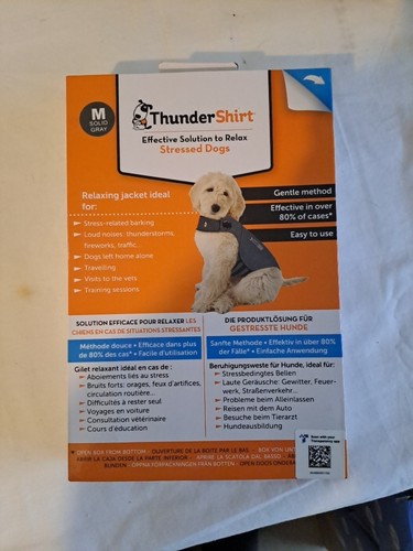 Thundershirt dog grey eu - thundershirt, m