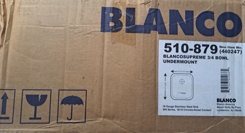 Blanco supreme 510 879 - 510-879, 3/4