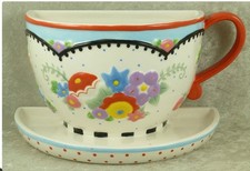 MARY ENGELBREIT FLORAL TEA CUP