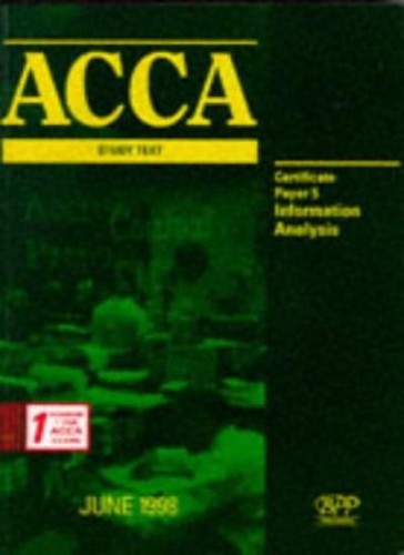 Acca study text - text:, certificate
