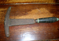 Vintage Belden? Machine Co Slate Roofing Hammer 12" Unmarked w/ Nail Puller