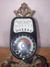 Weston Master III Universal Exposure Meter, Model S141 Working with Case