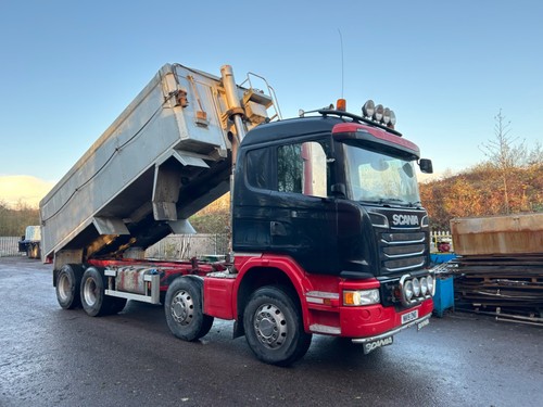 Scania g450 manual tipper - ,