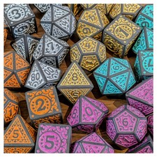DND Dice Set (Choose Colour)