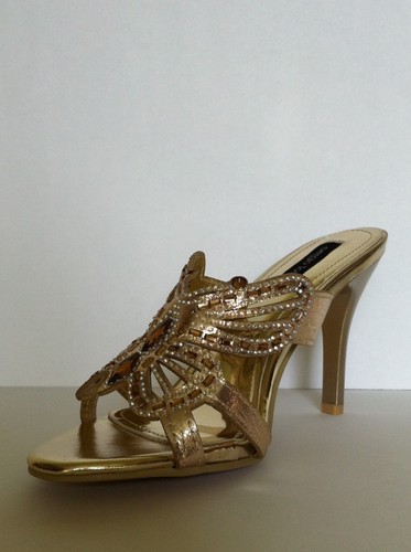 Isabella gold butterfly detail