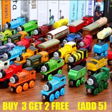 Thomas& Friends Kids Train Toy The Tank Engine Tender Wooden Magnetic Railway UK