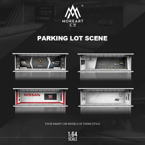 Moreart model car station - 1:64,