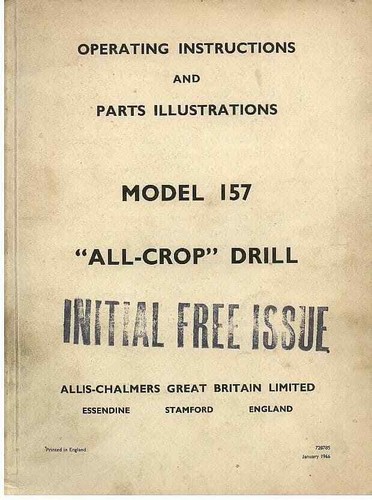 Allis chalmers all - allis, crop