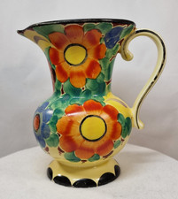 Vintage Ceramic Floral Jug /
