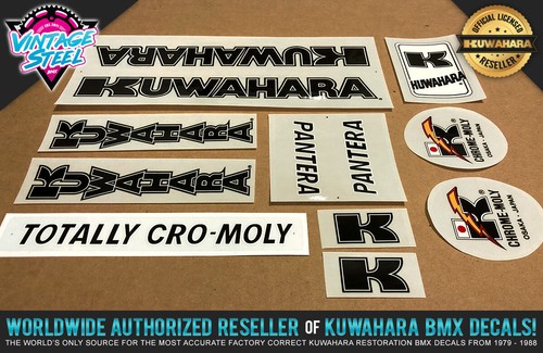 Kuwahara pantera bmx decal - kuwahara, set