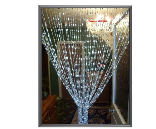 Beaded acrylic door - acrylic, curtain