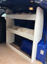 Peugeot Bipper Van Racking Tool Storage & Organiser Shelving System OS Front