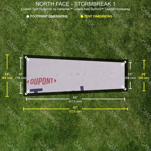 Tyvek footprint for - tyvek, the