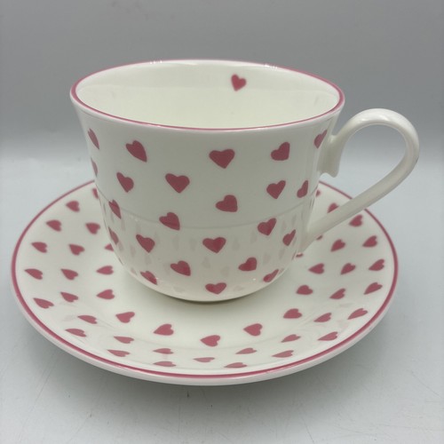 Nina campbell pink hearts tea - nina,