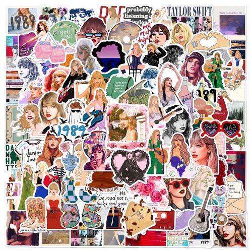 100 taylor swift stickers - 100,