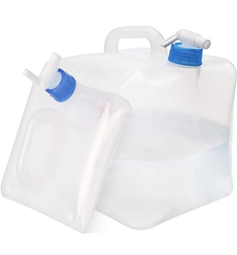 Collapsible camping water tank - water,